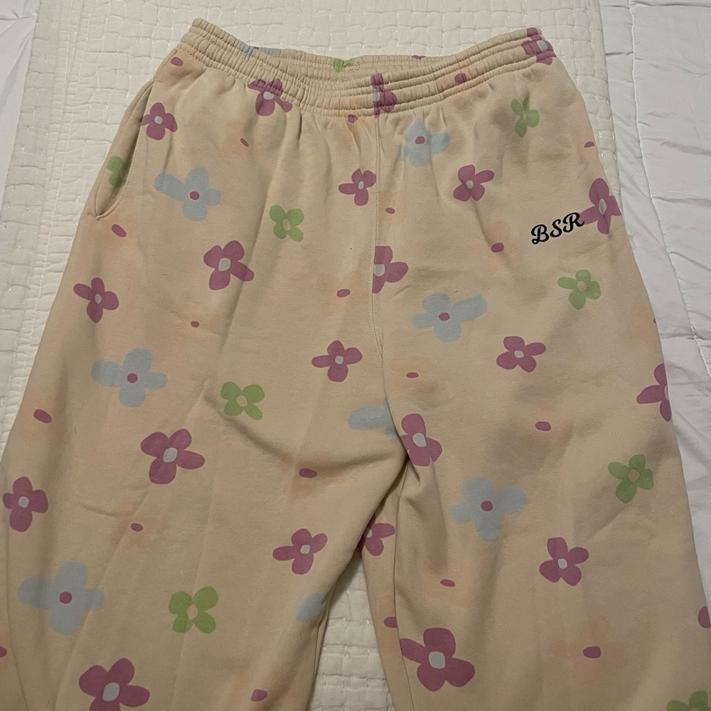 BSR flower joggers